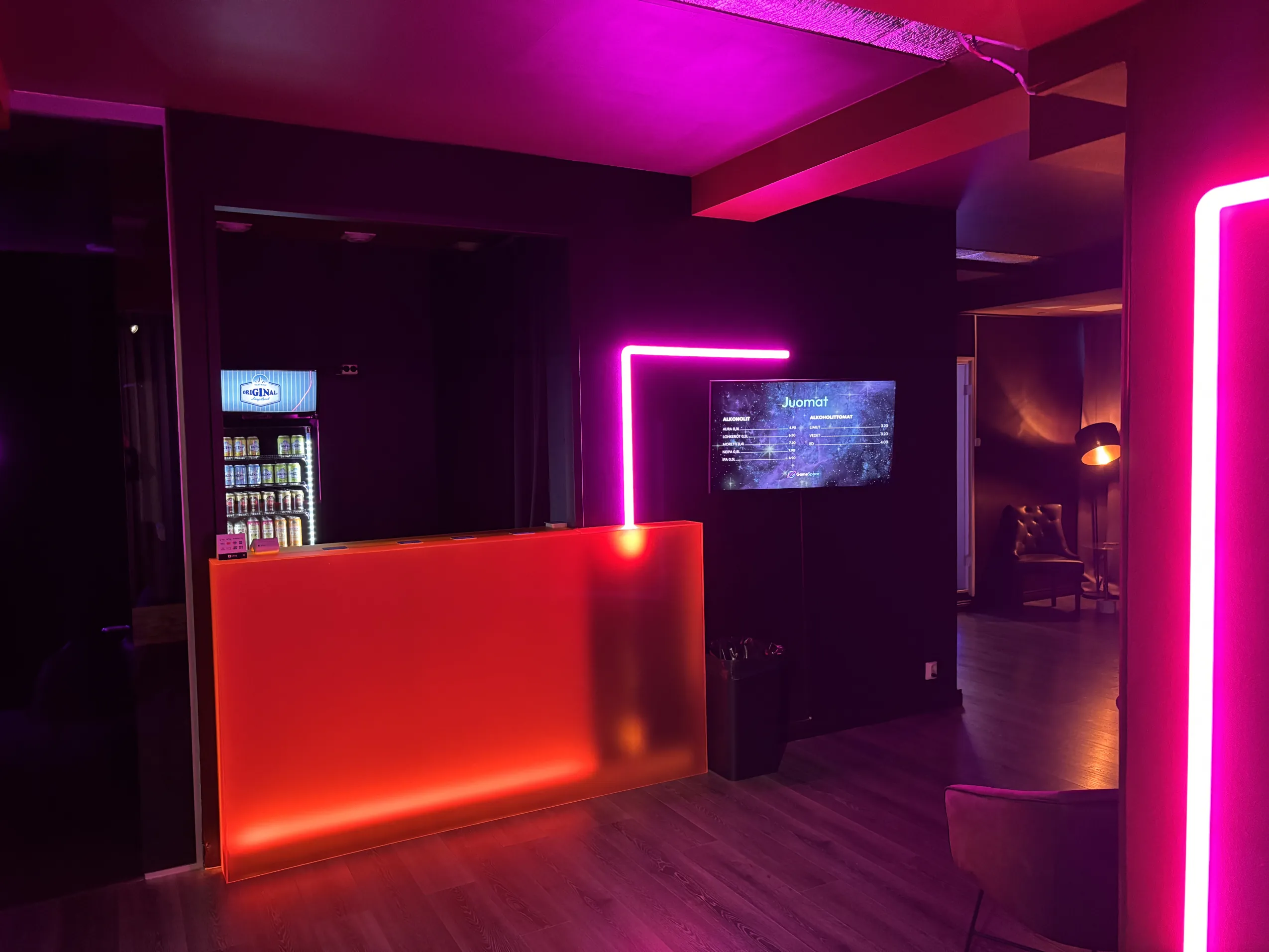 GameSpace image of our bar